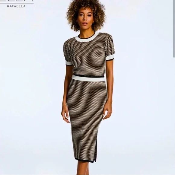 Ella Rafaella Ella Rafaela Knit Skirt Top Set